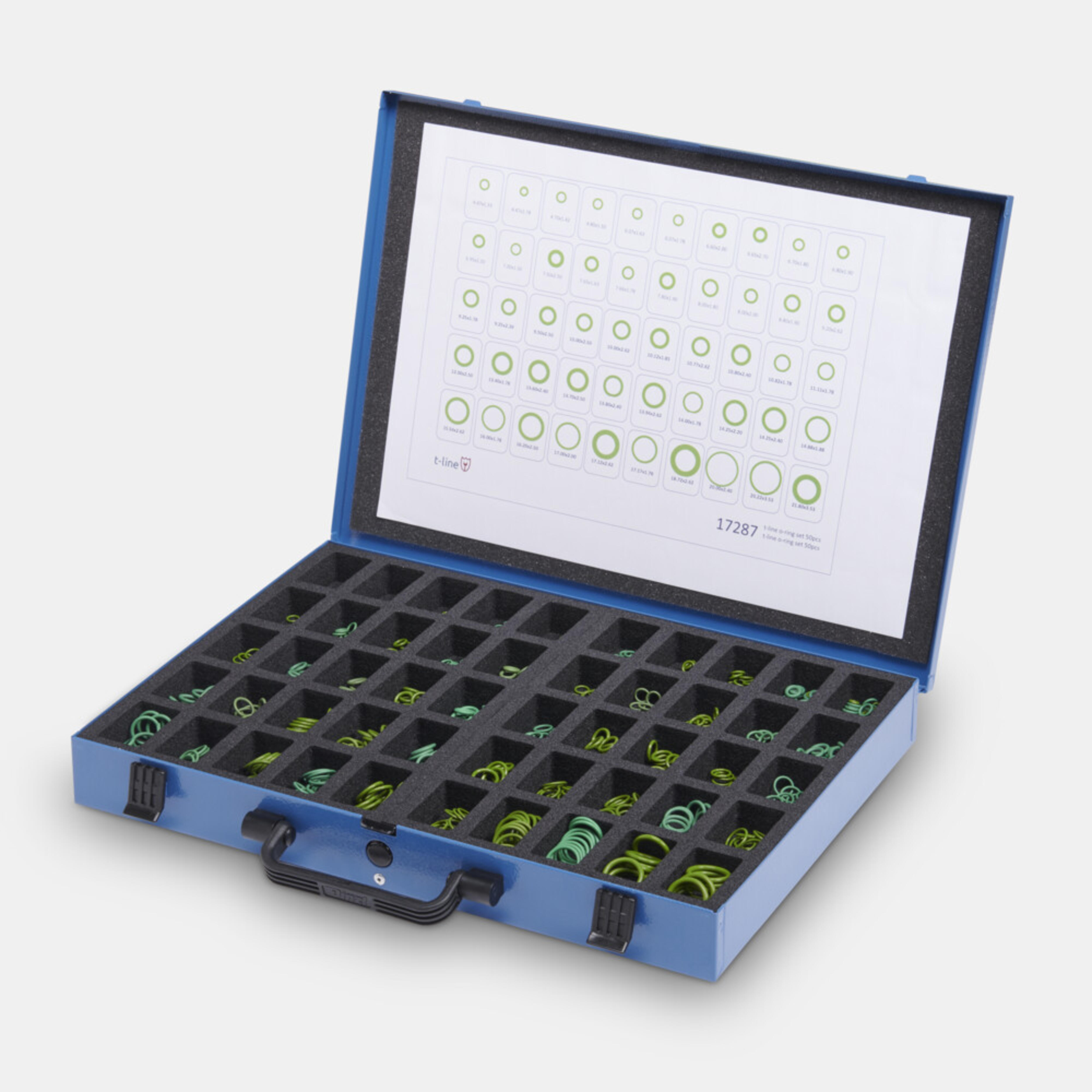 WAECO COMP-RKIT - Jeu de joints toriques pour voitures, R1234yf + R134a, 500 éléments