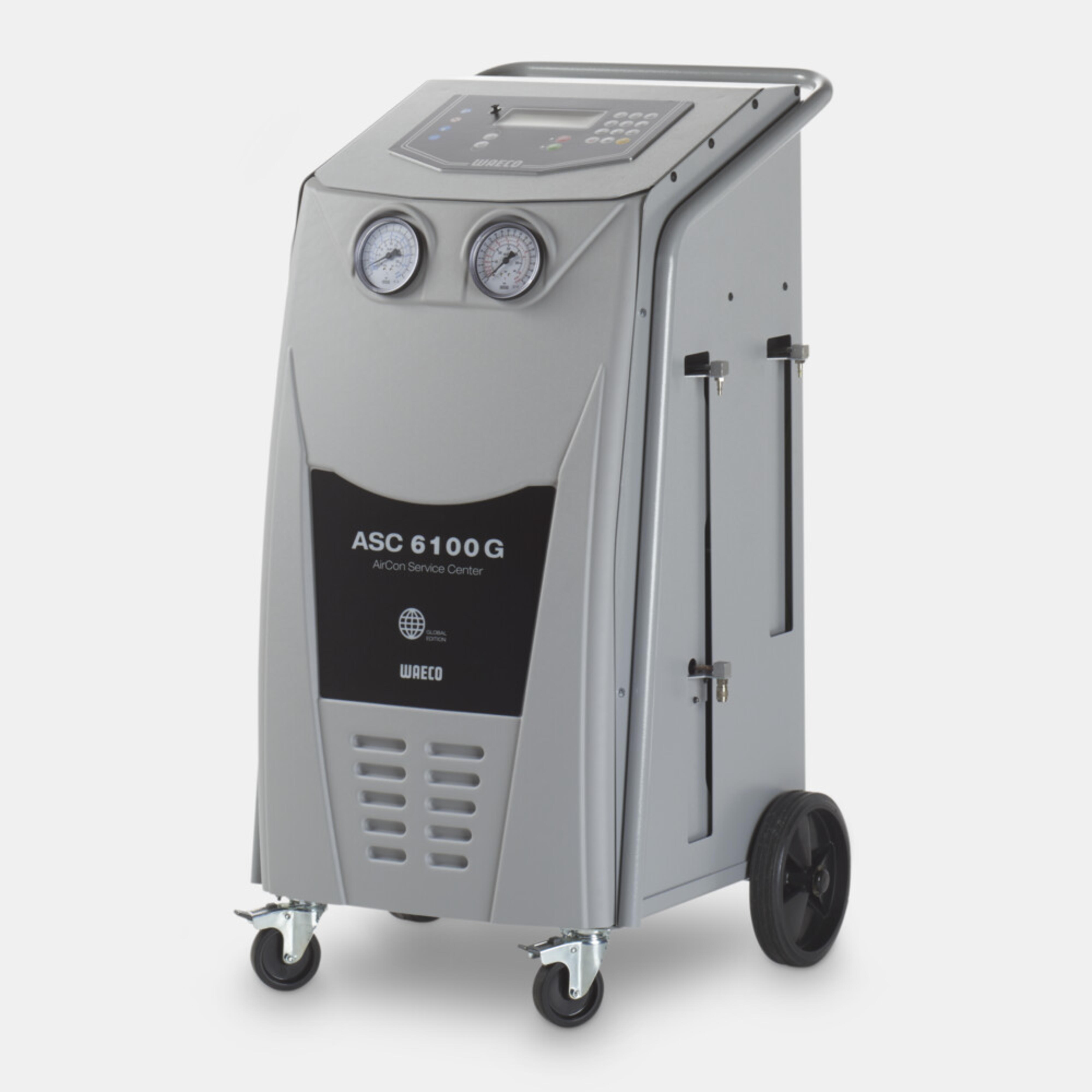 WAECO ASC 6100 G - A/C servicestasjoner, firedobbelt sertifisert, 9 kg