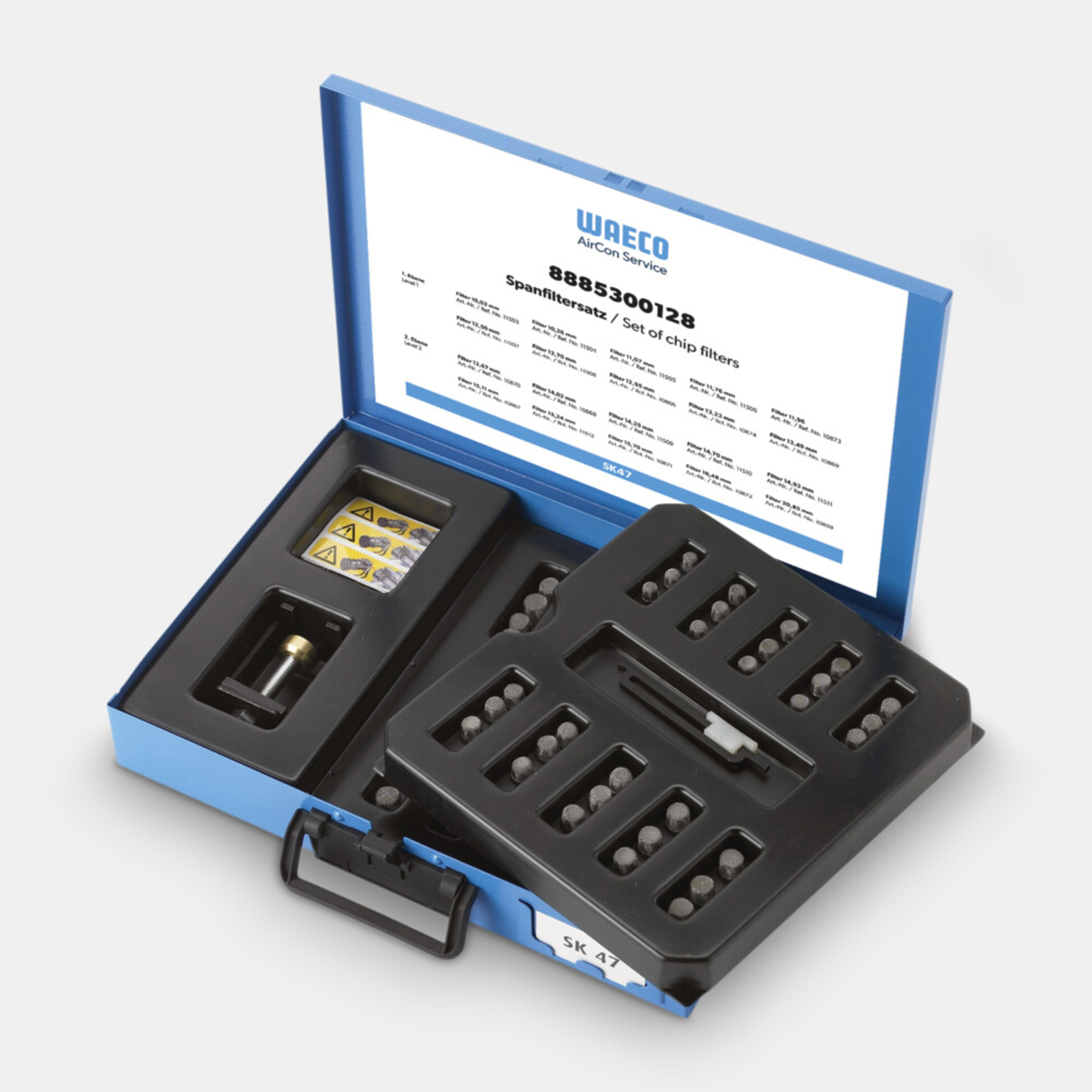 WAECO COMP-FLTRKIT - SK47, jeu de filtres à particules avec outils