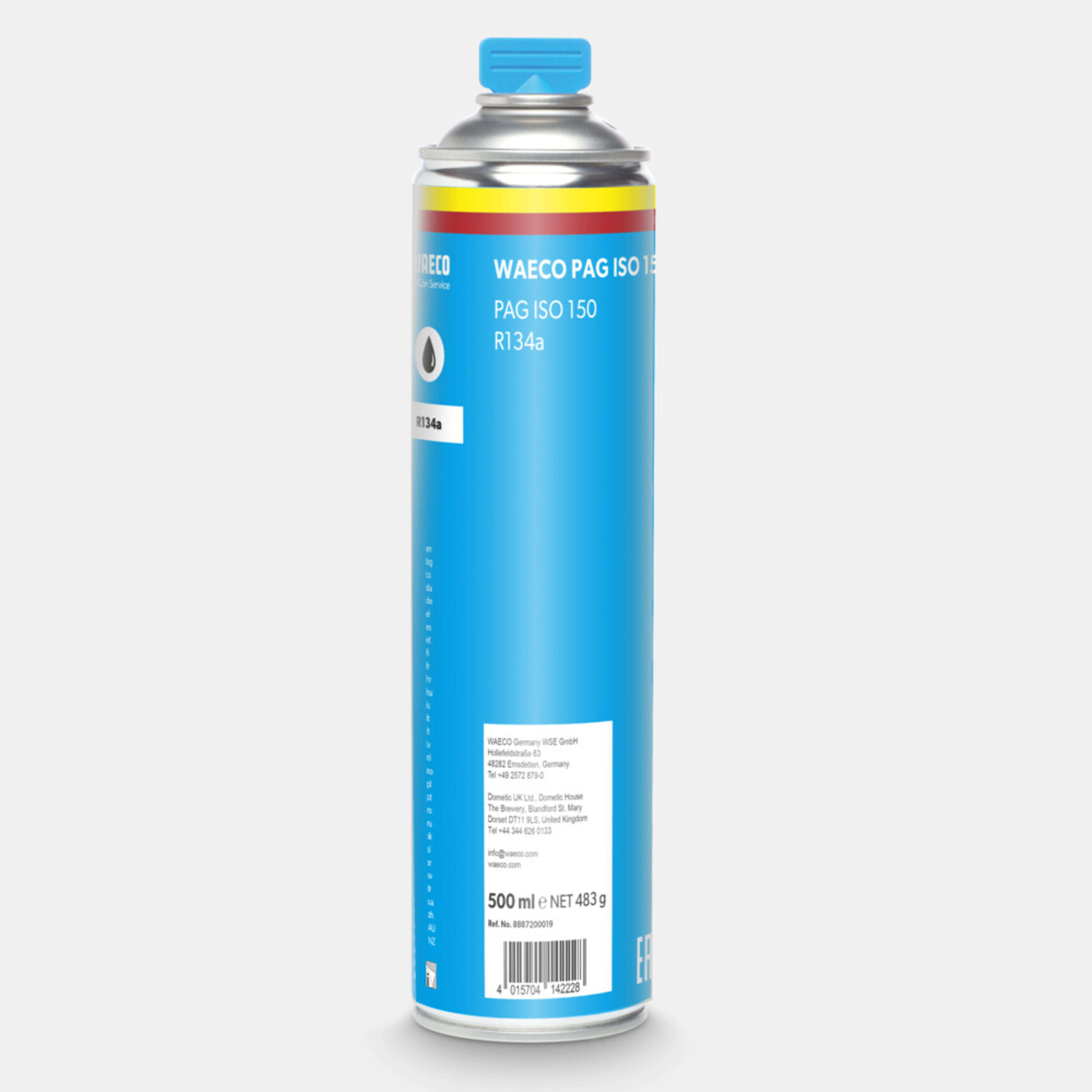 WAECO PAG ISO 150 - Huile PAG ISO 150 pour R134a, système d’huile Profi, 500 ml
