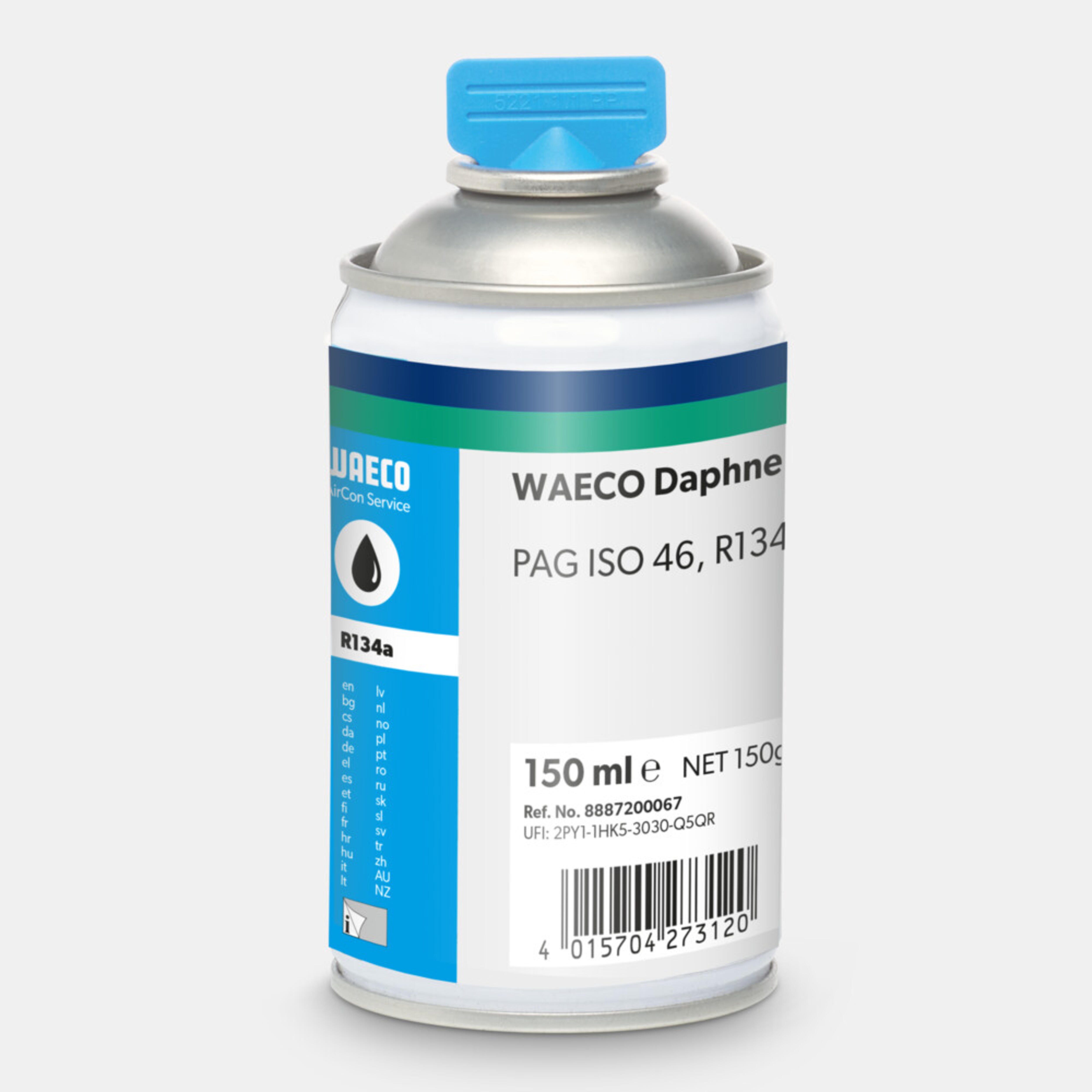 WAECO DHO PS - Huile PAG DHO PS ISO 46 pour R134a, système d’huile Profi, 150 ml
