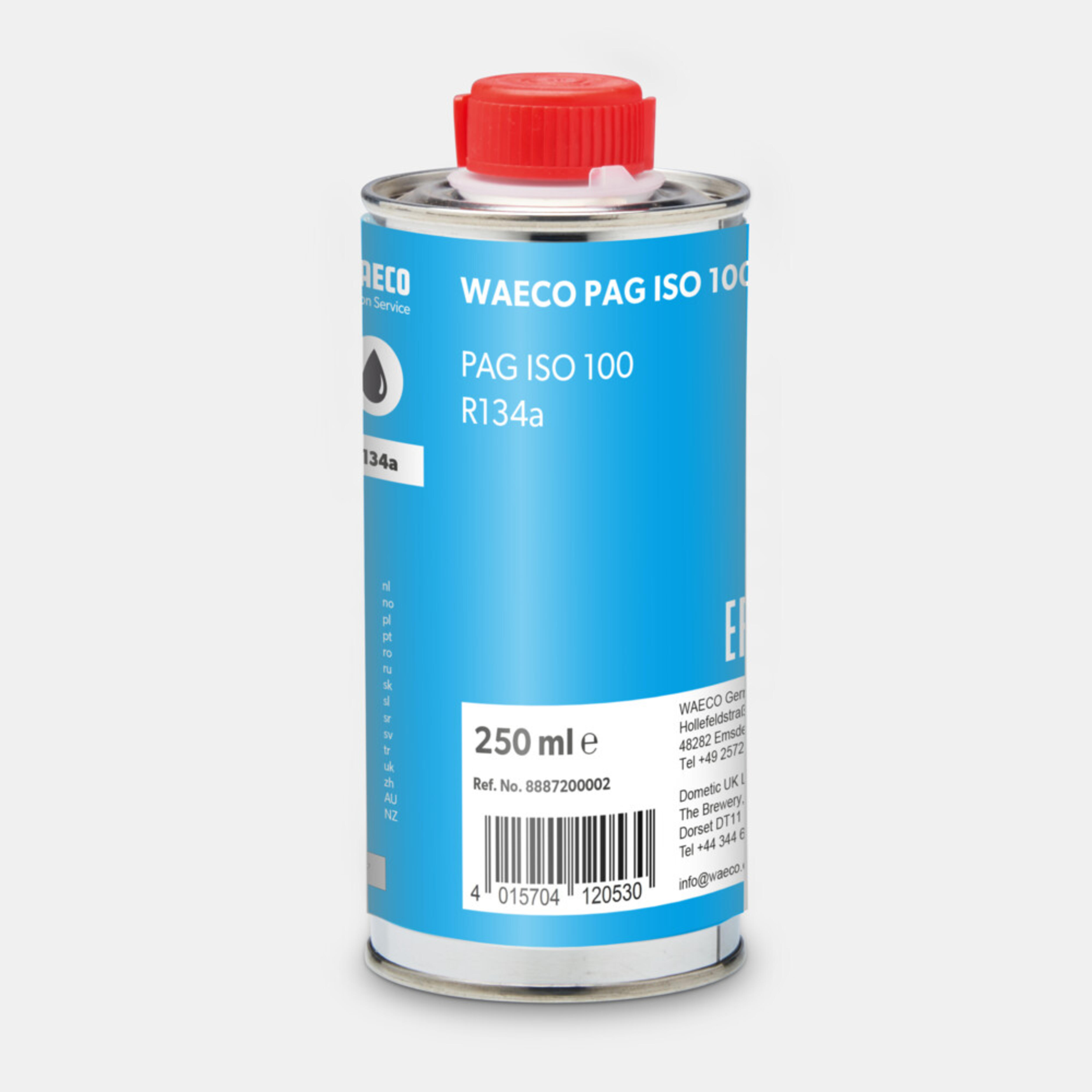 WAECO PAG ISO 100 - PAG-Öl ISO 100 für R134a, 250 ml