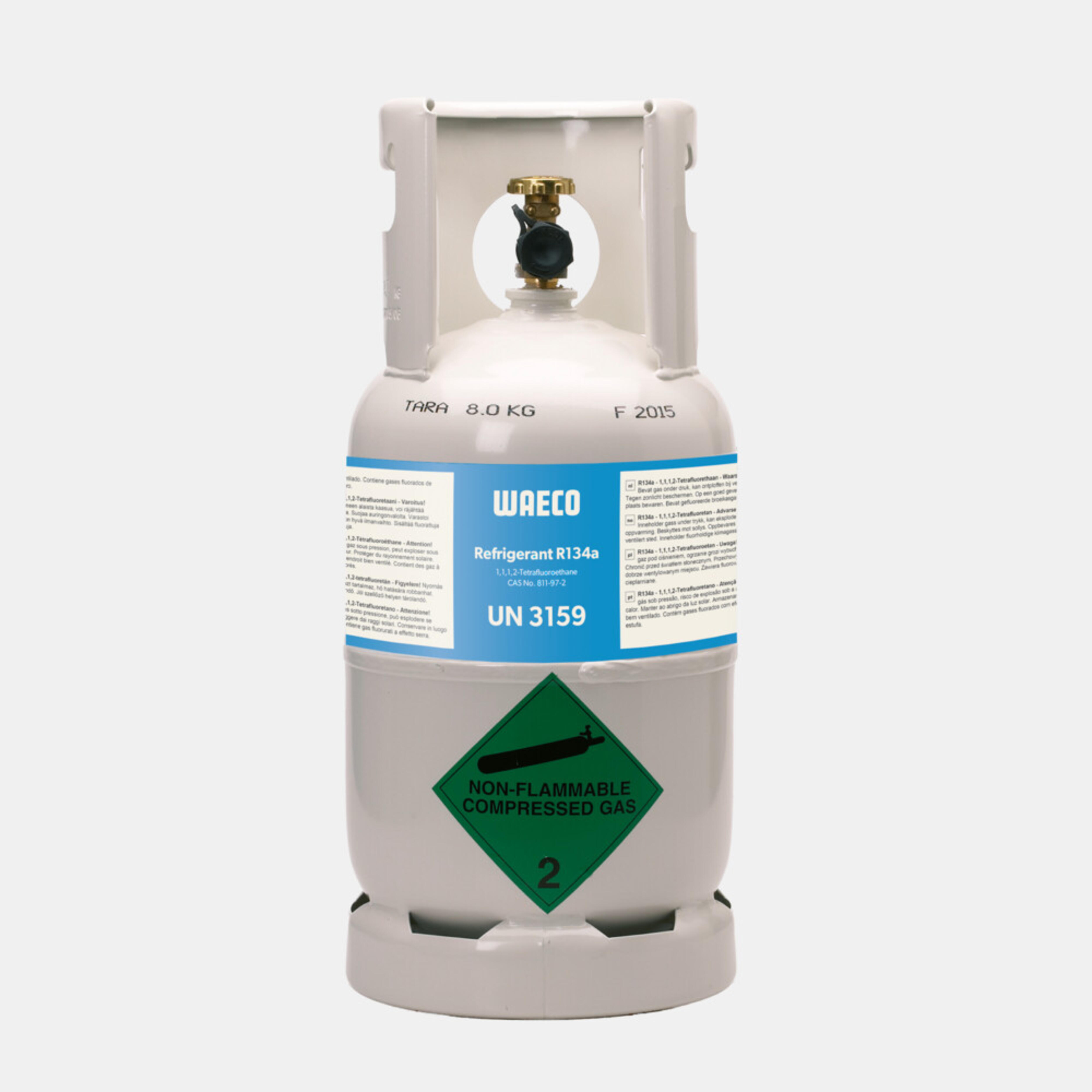 WAECO R134a - R134a koudemiddelvulling, 63 kg
